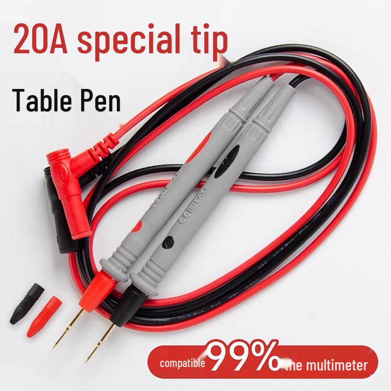 Exclusive Newcomer Multimeter Test Lead Probes with Sharp Steel Tips & Silicone Wire