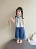 2026 Bohemian Summer Outfit for Girls: Sleeveless Vest & Wide-Leg Pants Set (Small/Medium)