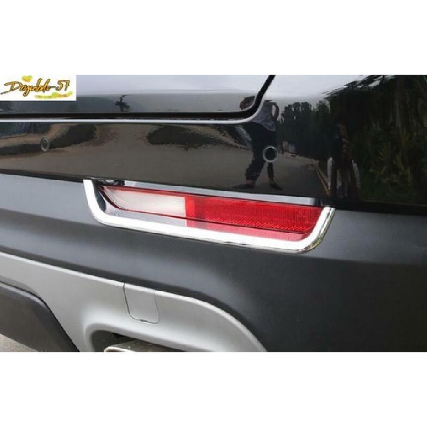 For Cadillac XT4 -2024 ABS Chrome Rear Fog Light Lamp Cover Trim 2PCS Set