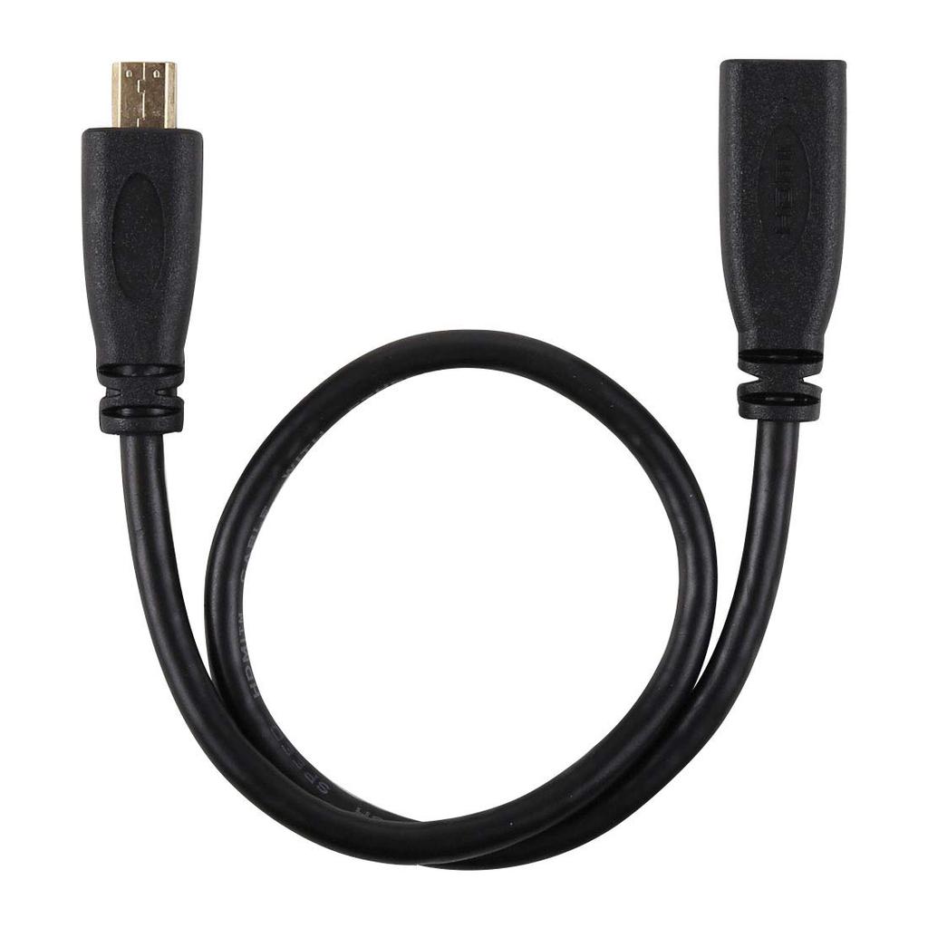 Chenyang 30cm HDMI Type D Micro HDMI Male To Micro HDMI Female HDMI Extension Cable 1.4