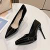 Elegantní Dámské Boty na Vysokém Podpatku Model Módní Přehlídka Vysoké Podpatky Dámské Špičaté Nepromokavé Platforma 10,5CM Stiletto Dámské Boty