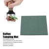 Heat Resistant Silicone Tamper Mat Food Grade Silicone Espresso Tamping Pad  Home Kitchen