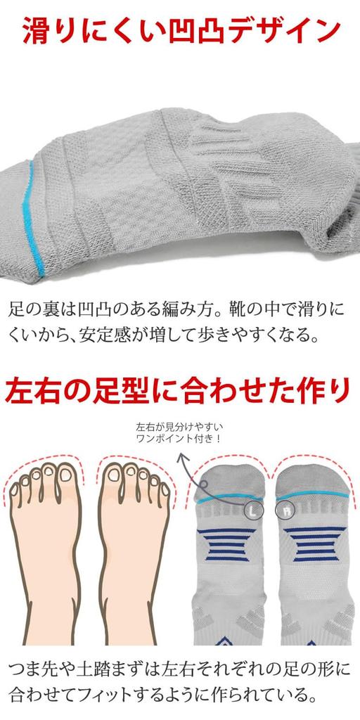 Radweather Hiking Socks for Men and Antibacterial and Odor Thick Pile for Shock Mesh for Camping Women, Resistant, Absorption, Stuffiness, Non-Slip,