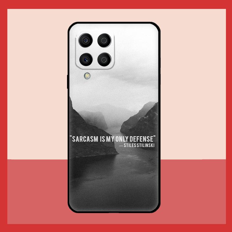 Teen Wolf Quotes Case For Samsung Galaxy M12 M52 M06 M16 M36 M56 M33 M15 M55 M31 M13 M14 M53 M32 M35 M34 M54