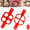Silicone Egg Pancake Ring Multi-function Non-stick Pancake Mold Egg Pot Frying Molding for Kitchen Baking Accessories