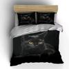 Black Cat Bedding Set Bedding Duvet Cover Set Duvet Cover Pillowcases (1 * Duvet Cover 2 * Pillowcases, Without Duvet Insert)