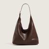 Borsa Tote Trendy Stile Coreano: Borsa a tracolla casual versatile di grande capacità per donna, design semplice retrò, adatta a madri e figli.
