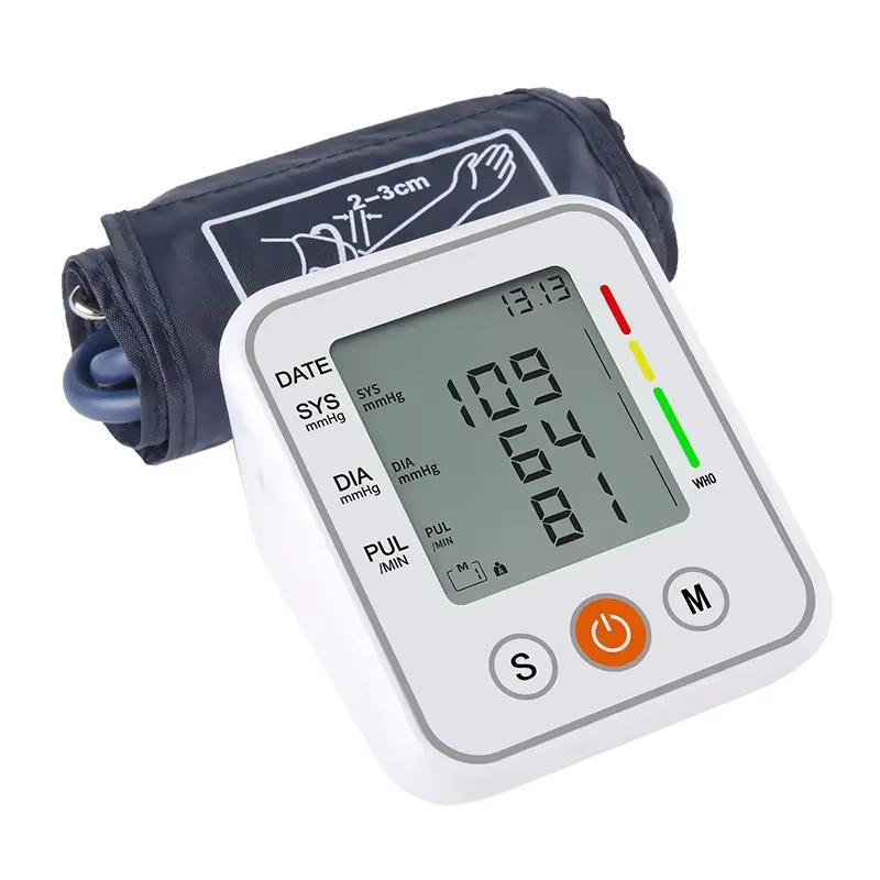 Medical Digital Automatic Sphygmomanometer Machine Kit Checking Upper Arm Blood Pressure Monitor Portable BP Machine