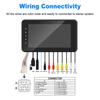 8 Inch Marine Multimedia Player IPX6 Waterproof Boat Media MP3 Player with Wireless CarPlay/ Android Auto For ATV Car Boat Moto