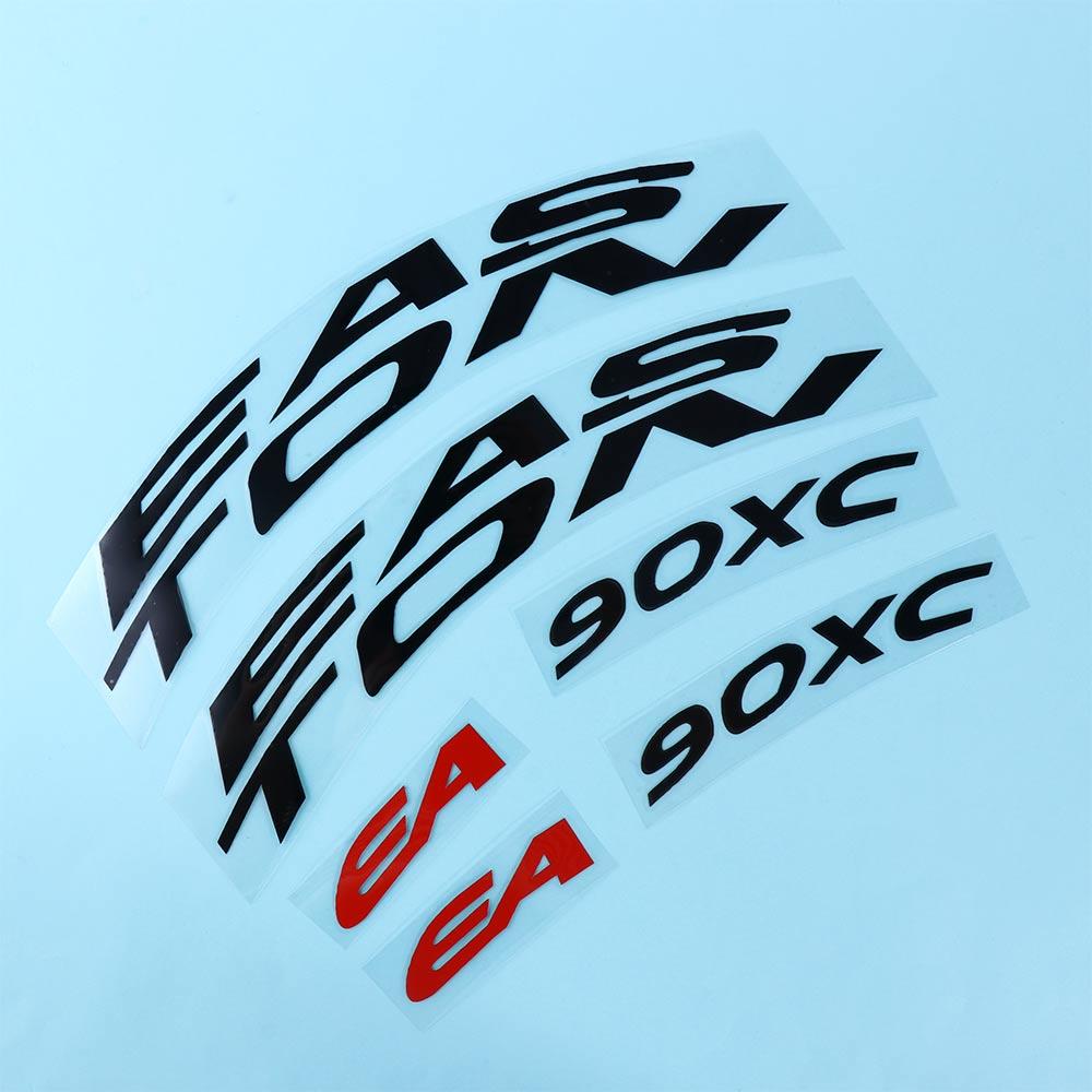 Bicycle Decals MTB Bike Reflective Stickers Bicycle Rim Decals Bike Wheel Rims Bicycle Stickers