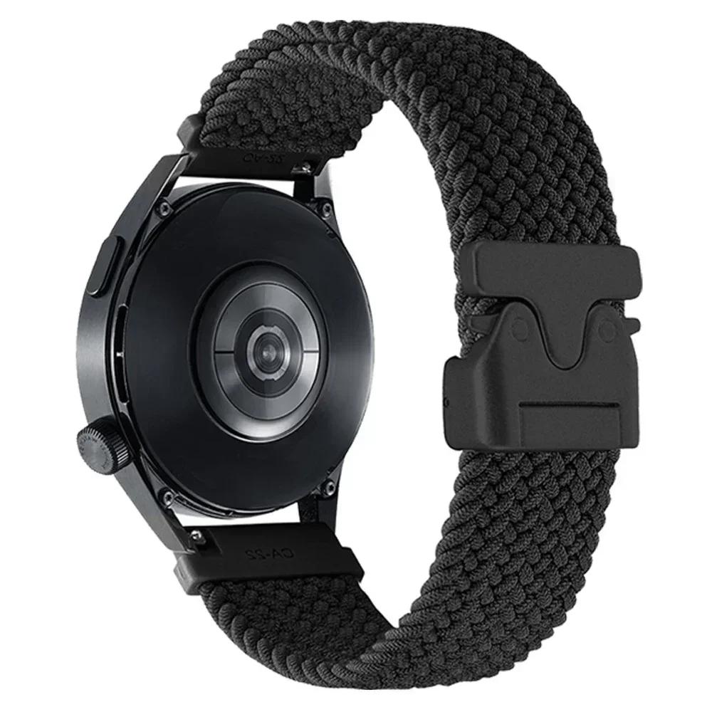 20mm 22mm Nylon Magnetic Buckle Band For HUAWEI WATCH 5 4 GT 5 Pro GT 3/4/5 Ultimate Strap Honor MagicWatch 2 46mm GS 3 Bracelet