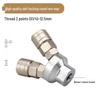 C-Type Quick-Connect Self-Locking Air Hose & Tool Set for Compressors