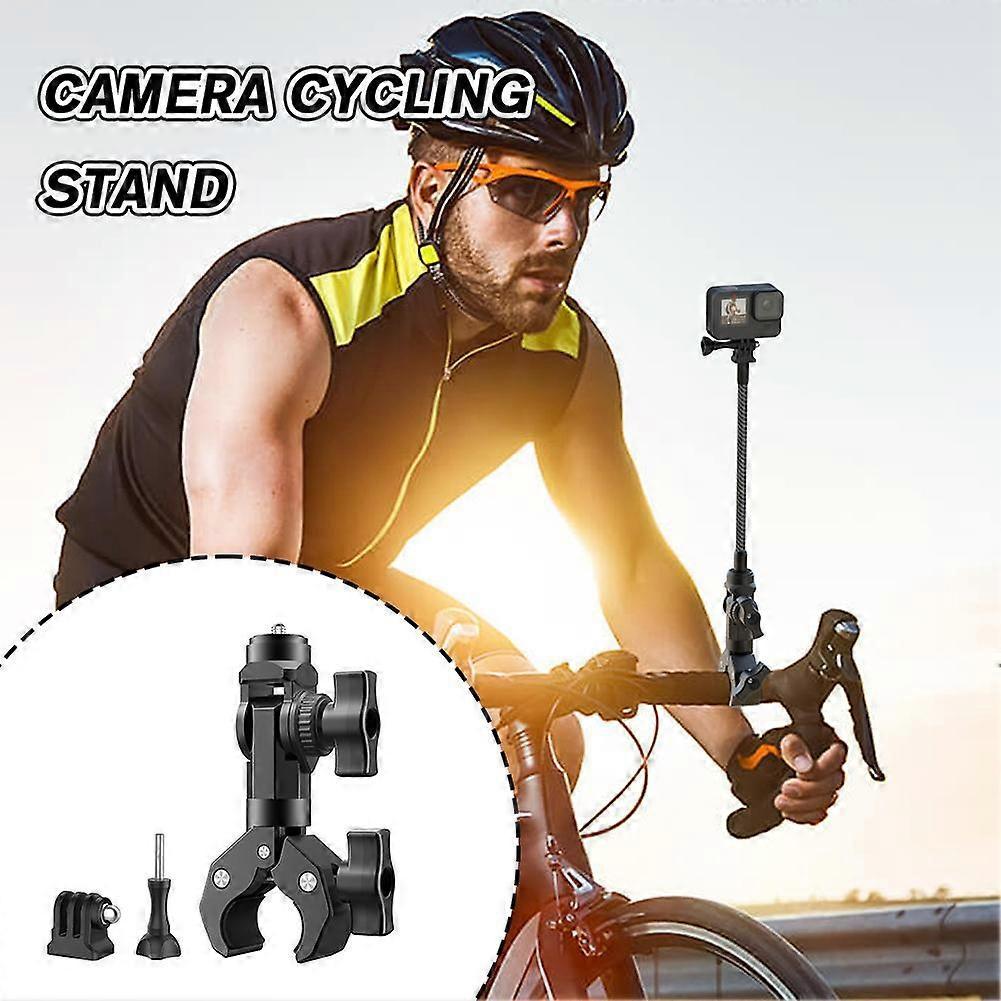 Camera Mount Clamp Handlebar Secure Action Camera Mount Stainless Steel Holder