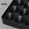 4x4 Billiard Ball Groove Design 16 Holes Tray Billiards Storage Box with Anti-Slip Arc Concave Durable 3D Printed Pool Holder Tray for Snooker