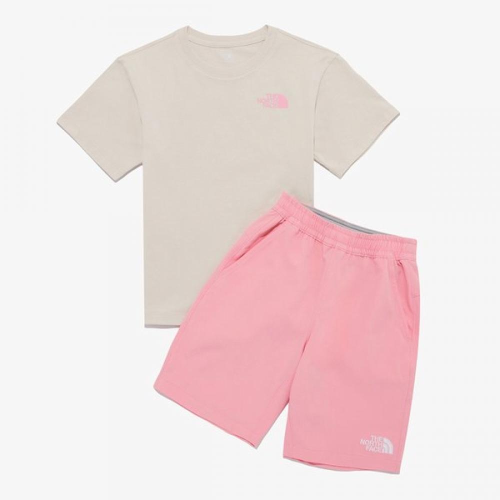 

The North Face Kids Crew Set White Sand Nt7ur31u WHITE SAND/110