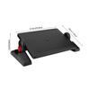 Portable Ergonomic Foot Pedal Rest Adjustable Height for Office Home Use