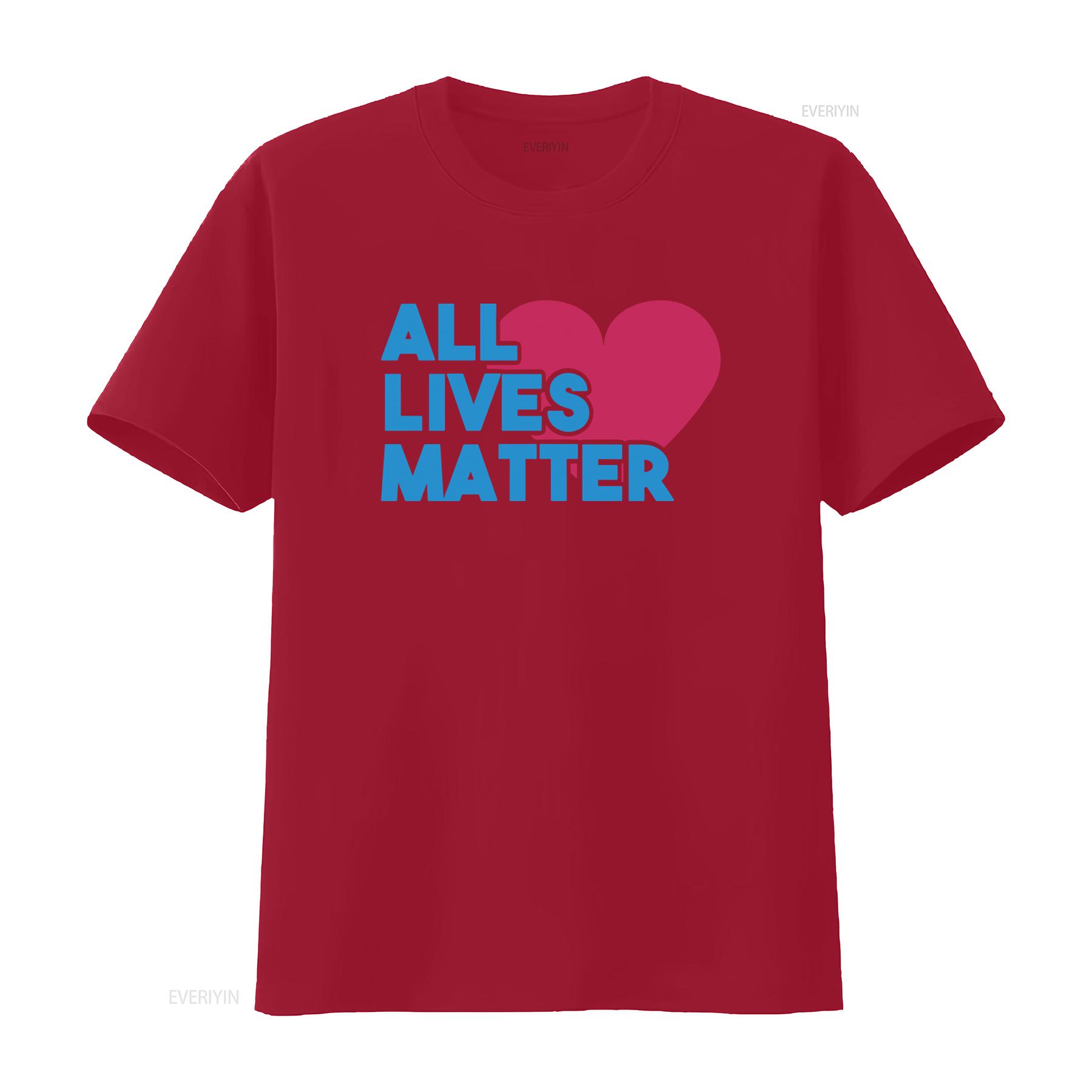 All Lives Matter Pro Cop T Shirt Bold Statement for Social Advocacy vintage Washed Versatile streetwear Comfortable Soft homme S