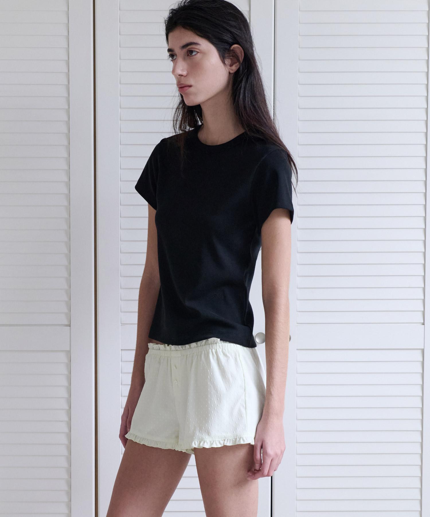 Annies Bessette Half Tee (Black) Black