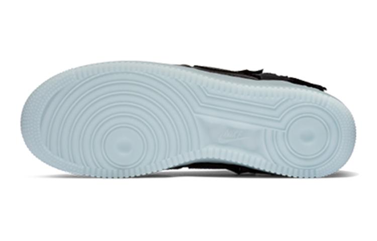Nike Air Force 1 Mid Utility Black Half Blue AQ9758-001