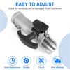 CYCLI-Shaft Connector Joining Clamp,Lawn Mower Brush Irrigation Hedge Trimmer Brush Cutter Accessories