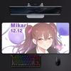 Cute Funny Anime 25 DDimensional Seduction Mouse Pad Mousepad Large Gaming Lockedge Thickened Pc Table Desk Mat