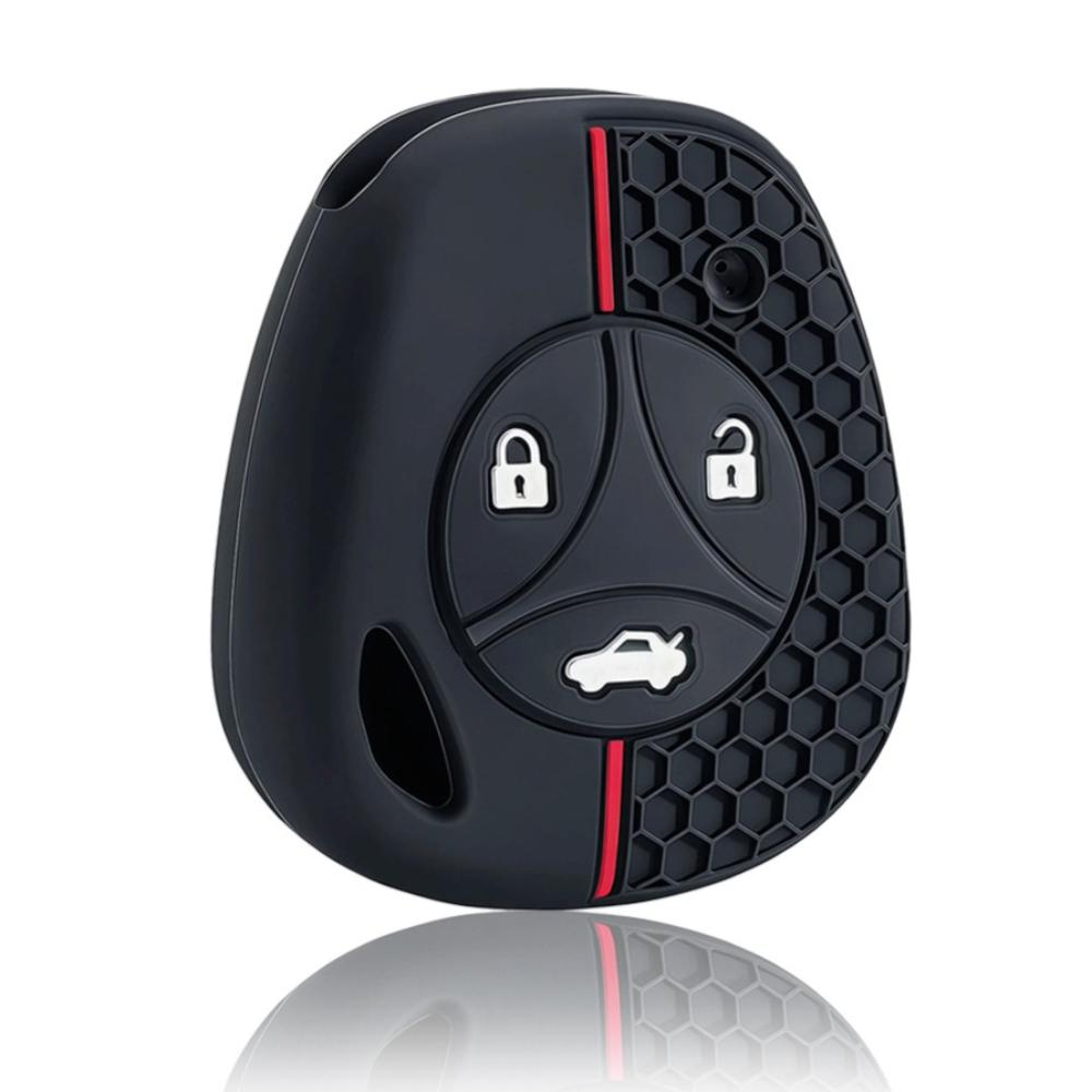 3 Buttons Silicone Remote Car Key Cover Case For Lada Granta Priora Vesta X-Ray Xray Sedan Sport Kalina Accessories Car Key Case
