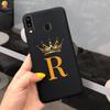 Für Samsung A20 A20s A20e Hülle Schwarz Rosa Buchstaben Rückabdeckung Silikon Für Samsung Galaxy A 20 A20 S E A20s A20e Handyhülle Funda
