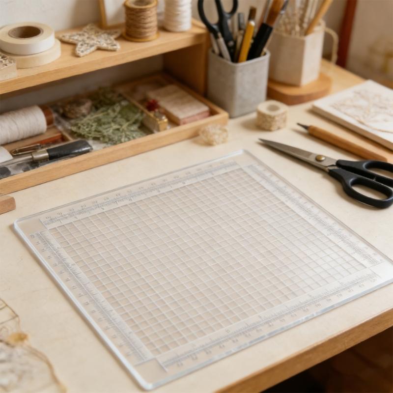 Sturdy ABS Adhesive Sheet Ideal For Templates Fixing And Creative Activity