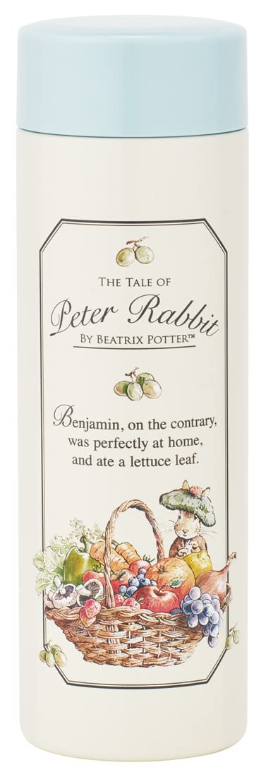 Skater 350ml Ultra-lightweight Stainless Steel Water Bottle with Peter Rabbit Design (STYL4-A)