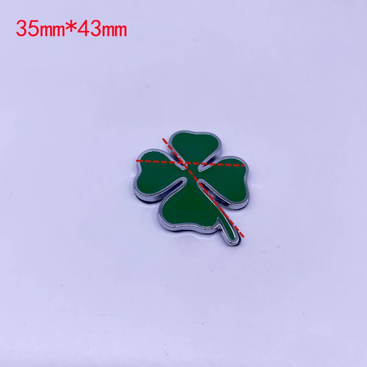

for Alfa Romeo Front Hood Grille Badge | Four Leaf Clover & Serpent Emblem Sticker Giulietta Mito Stelvio Car Styling Exterior 1pcs