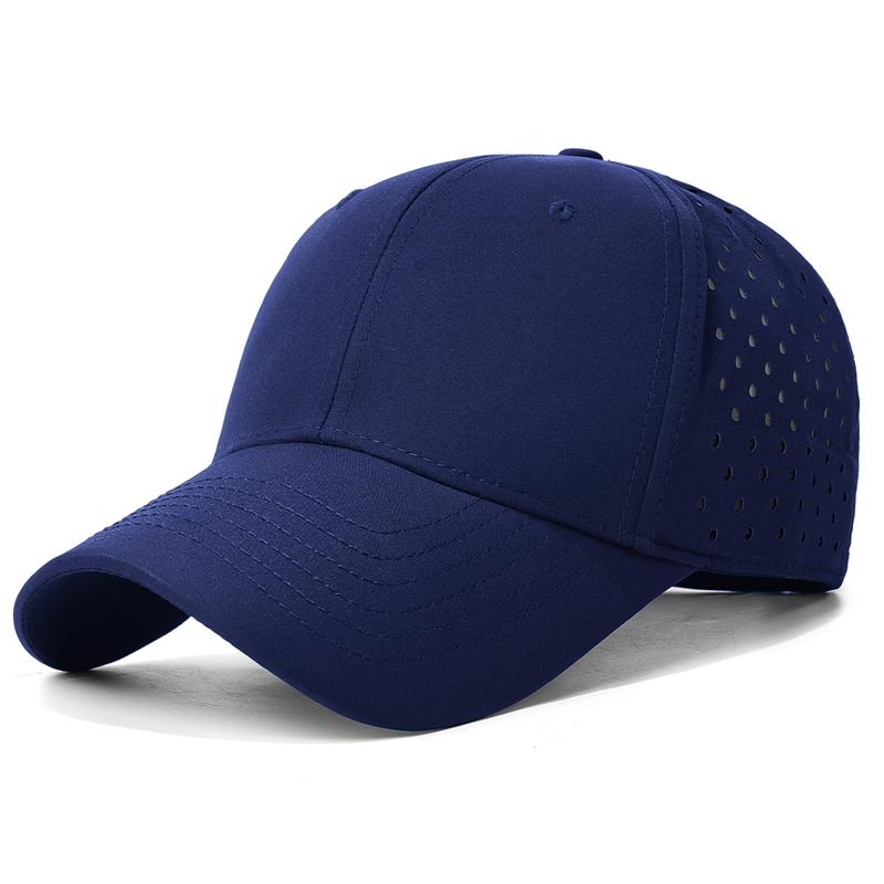 Solid Color Baseball Cap Outdoor Sports Brim Sunhat