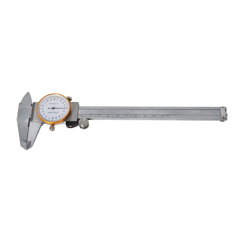 Metal Round Dial Caliper 0-150MM Pointer Watch Gauge
