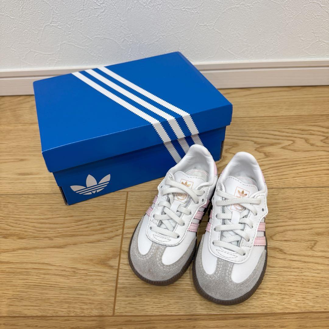 Used adidas SAMBA Adidas Samba sneakers 14cm pink