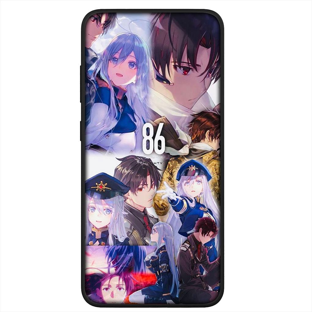 Anime 86 Eighty Six Wallpaper Cover Case for Samsung Galaxy S24 S23 Fe Ultra A55 A35 A24 A15 A05 M55 M15 Plus A02 A03 A70 S7