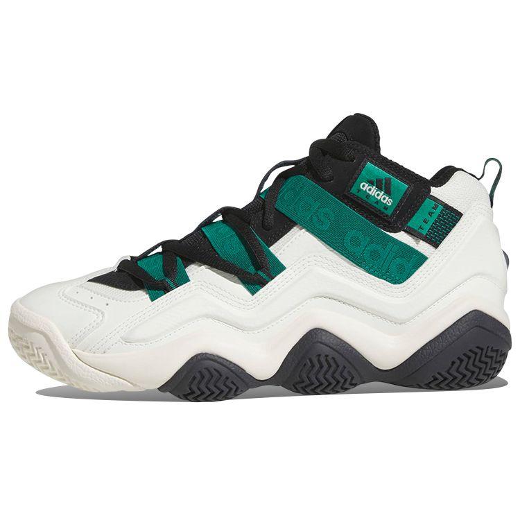 adidas Top Ten 2000 FZ6221 Unisex Off White Black Silver Metallic Retro Lifestyle Shoes 40.5