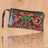 Vintage Ethnic Style Embroidered Clutch Bag Retro Wallet Clutch Bag Female Handbag Dinner Carrying Bags Phone Bags