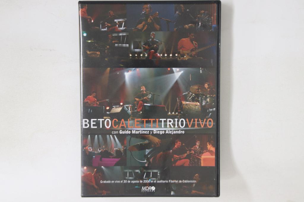 DVD BETO CALETTI TRIO - Notorius En Vivo MDR14669 MDR Argentina Latin Used