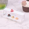 Eco-friendly Durable Miniature Cake Stand 1/12 Dollhouse Cake Shelf For Kids DIY Decoration