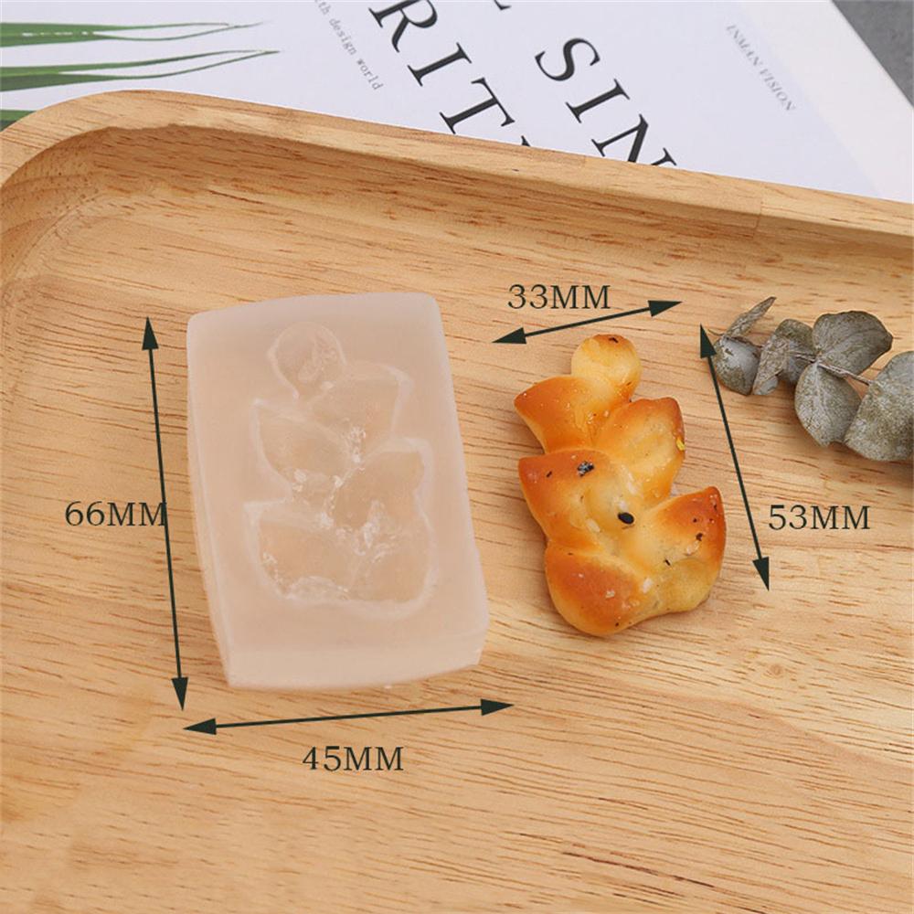 Creative Mini Bread Baking Mold DIY Silicone Handmade Molds Dessert Chocolate Cake Decoration Fondant Clay Moulds Kitchen Tools