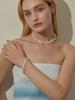 Favoritenoun Heart Stone Necklace_Pink