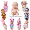 Reborn Schlafpuppe Mädchen Pvc Bjd Spielzeug mit verstellbaren Gelenken und weicher Kleidung