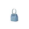New Lee PU, Textile Mixture Handbag, Shoulder Bag, Crossbody Bag Regular Women's Blue Plaid LE250256S-512