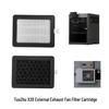 Bambu P2S 3D Printer Outdoor Vent Fan Filter with HEPA & Activated Carbon