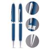 Cross FOUNDRY Blue Lacquer Ballpoint Pen NAT0812-5