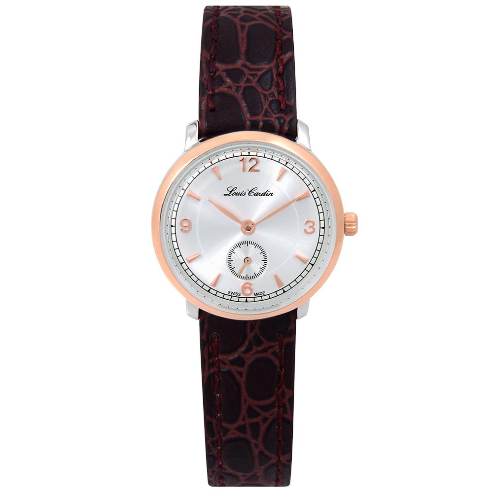 Luiseukadin Lc003Cbch_L_A Swiss-Made Classic Slim Women'S Leather Watch