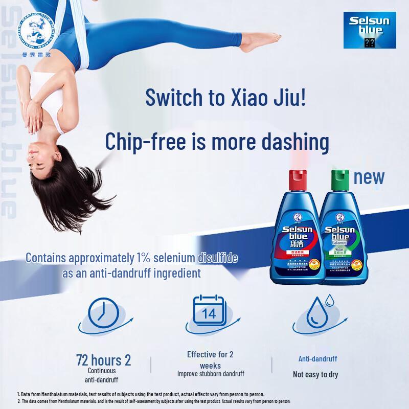 MENTHOLATUM Selenium Sulfide Anti-Dandruff Shampoo