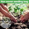 100Pc Biodegradable Nursery Bag Non-Woven Plant Nursery Bag For Vegetable Transplant Flower Seed Breeding Home Garden Supply
