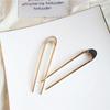 Set aus 2 eleganten U-förmigen Metallhaargabeln, elegante Damen Chignon Haarnadel Spange Haarnadel für Partys und formelle Veranstaltungen