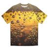 Men's Crew-neck Casual Printed Short-sleeved T-shirt Top