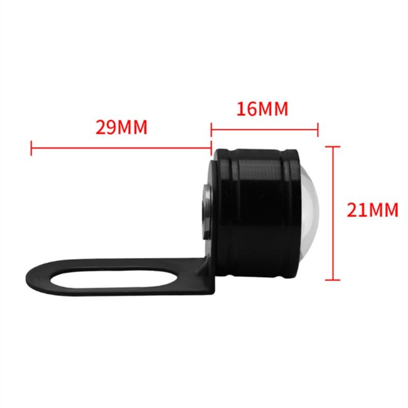 New 2PCS Motorcycle Eagle Eye Light Cool Colorful Light Modified Light Accessories LED Mirror Front Exploding Flash Light